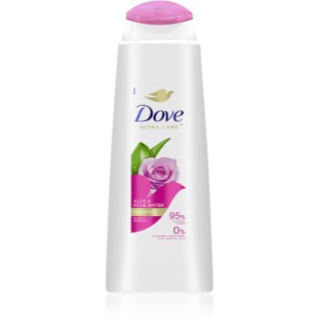 Dove Aloe & Rose Water șampon pentru hidratare si stralucire - imagine 2